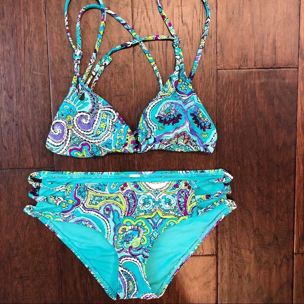 Aerie Paisley Printed Bikini
